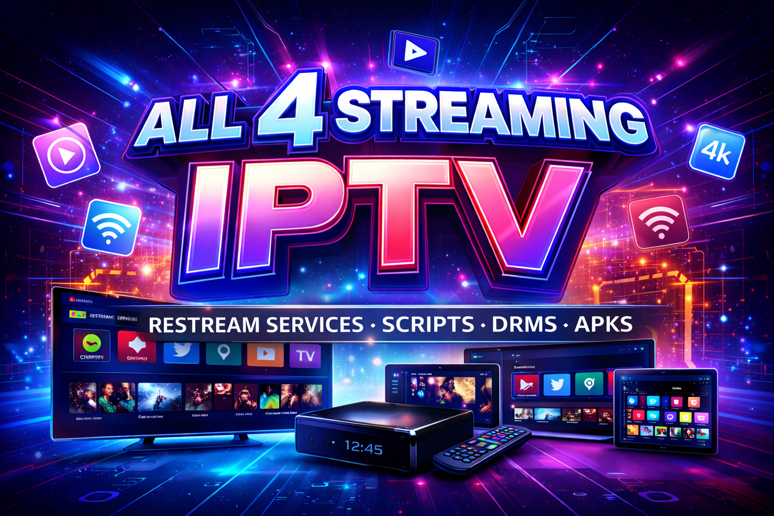 All 4 Streaming IPTV